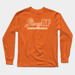 Strong AF MS Kid Long Sleeve T-Shirt